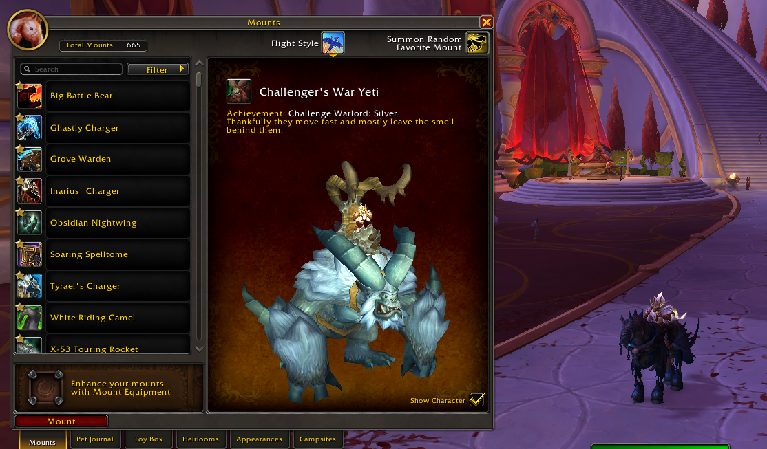 Legacy Vanity | 665 Mounts | 35k Achievements |  Guardian & Feral Mage Tower | Multi Elite PvP Sets | 2012 Account - Image 4