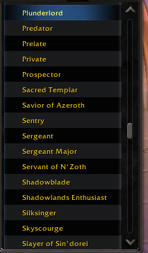 Legacy Vanity | 665 Mounts | 35k Achievements |  Guardian & Feral Mage Tower | Multi Elite PvP Sets | 2012 Account - Image 10