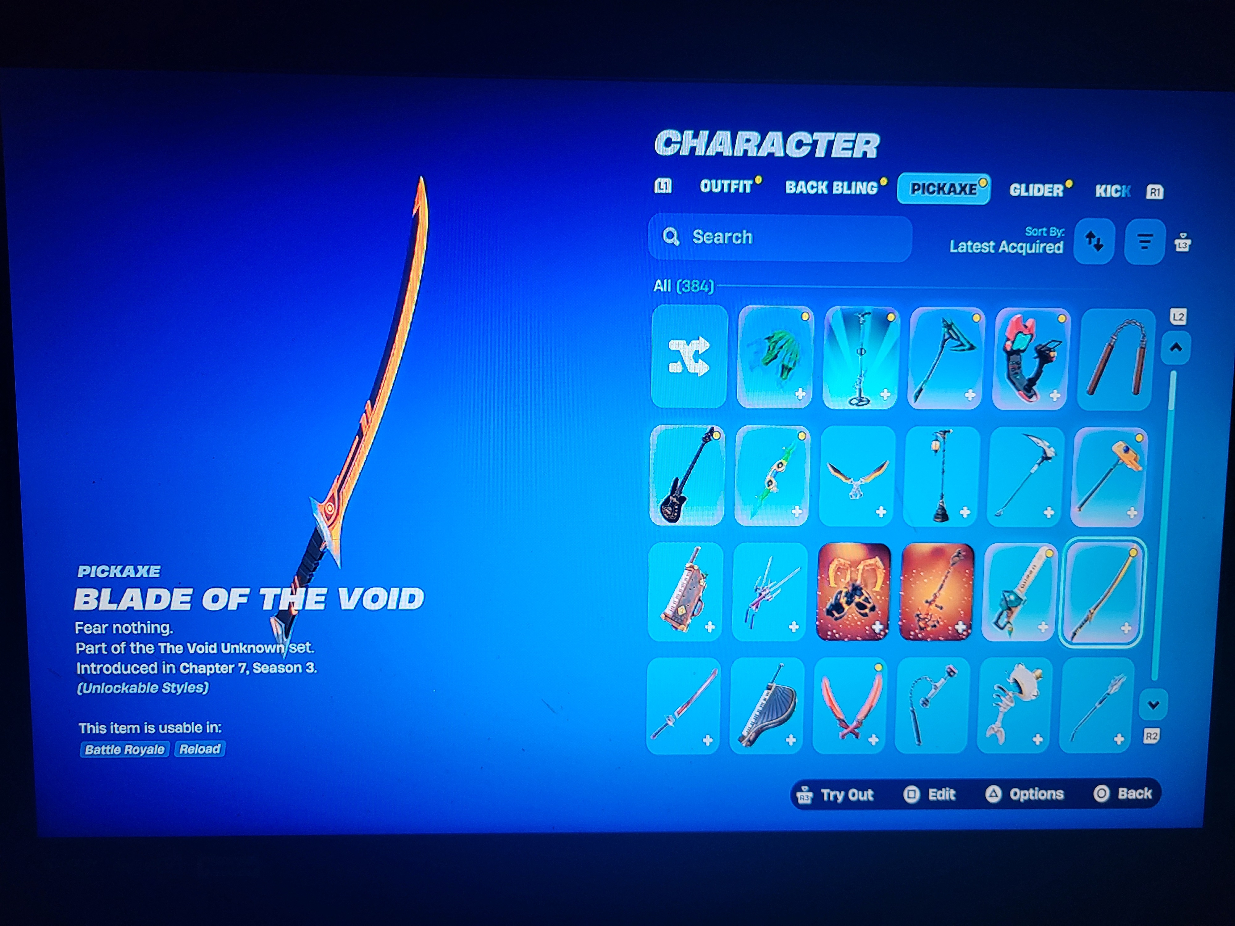 367 Skins | Chapter 3 Season 1 | Level 119 | Full Email - Image 3