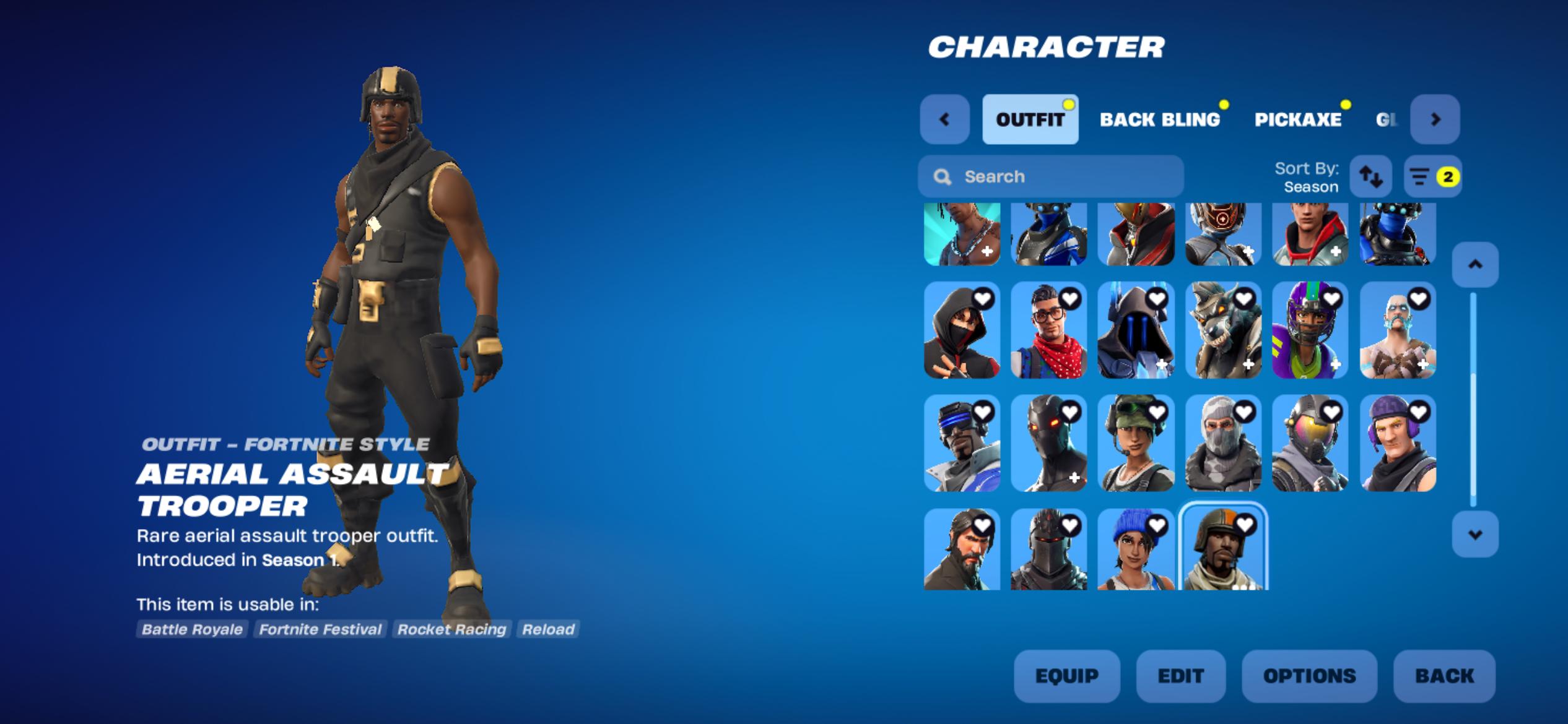 OG Ariel w/ Glider | Black Knight | Ikonik | Dark Skully | STW Founder | Level 4072 | Full Email - Image 10