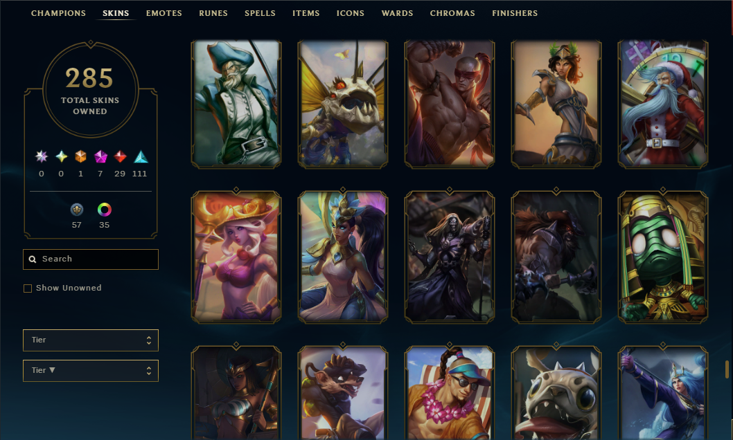 Platinum Peak | 170 Champions | 7 Legendary Skins | Full Email - Image 6