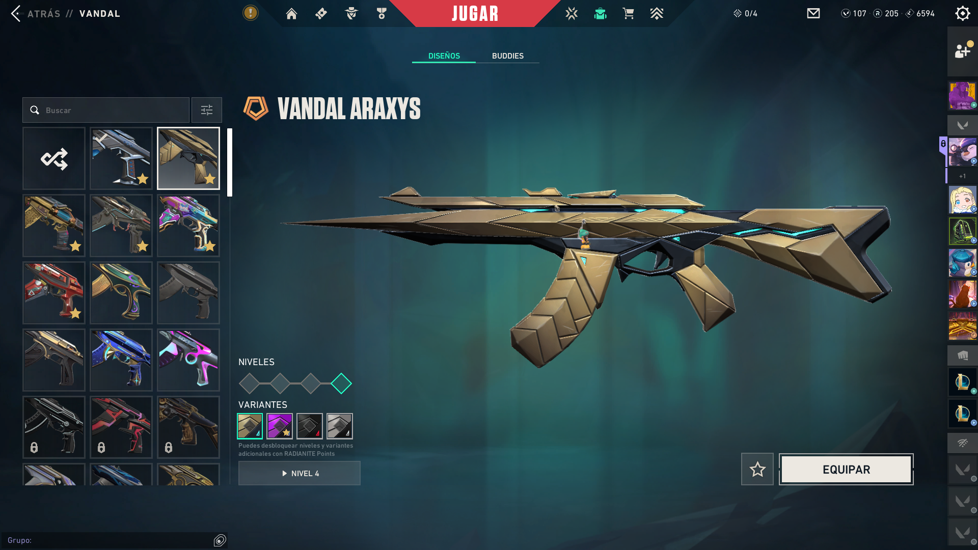 PC | Platinum Peak | Relic Stone Daggers | Araxys Vandal | 146 Skins | Full Email - Image 18