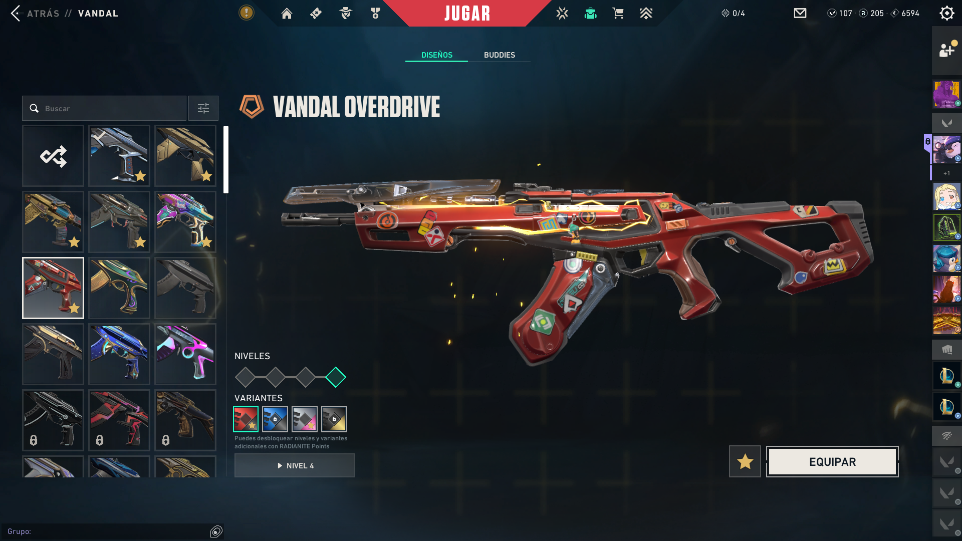 PC | Platinum Peak | Relic Stone Daggers | Araxys Vandal | 146 Skins | Full Email - Image 22