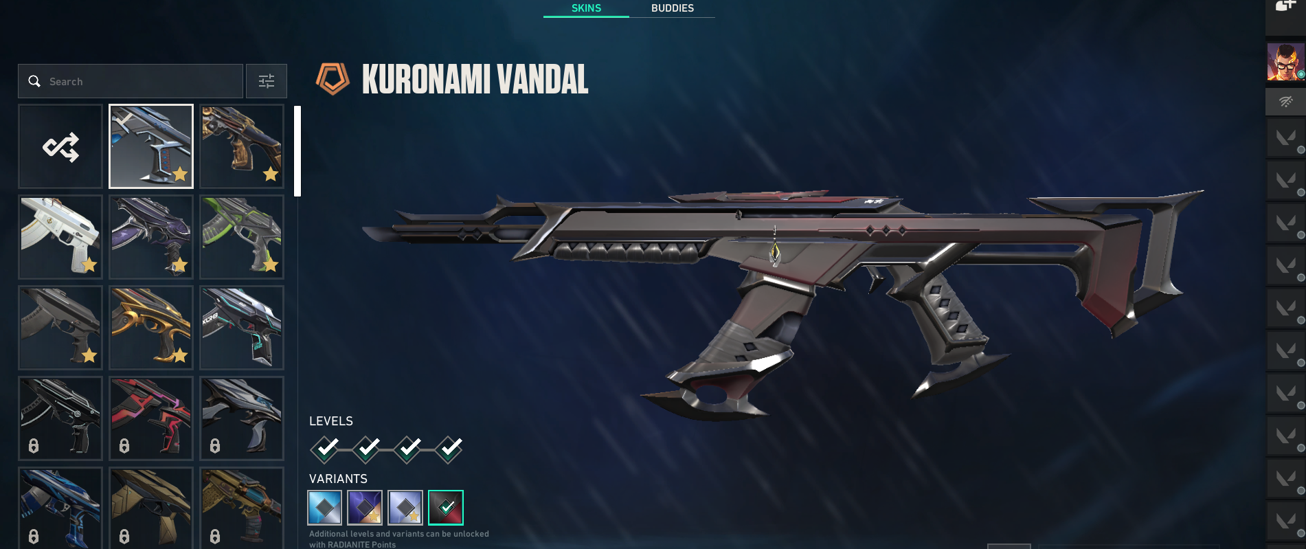 PC | Radiant Peak | Prime//2.0 Karambit | Forsaken Operator | 16 Skins