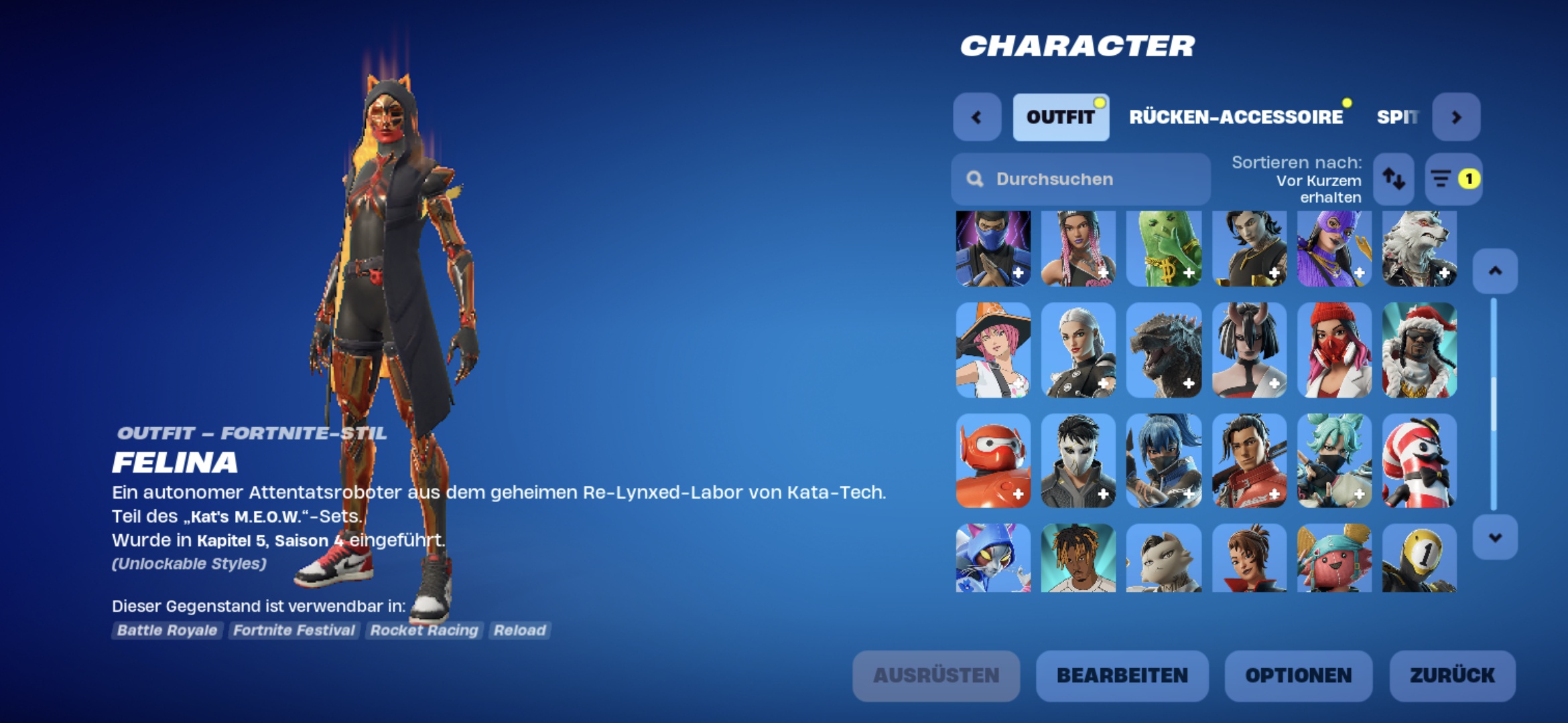 Peter Griffin | Megalo Don | 100 Skins | Chapter 5 Season 1 | Level 50 - Image 3