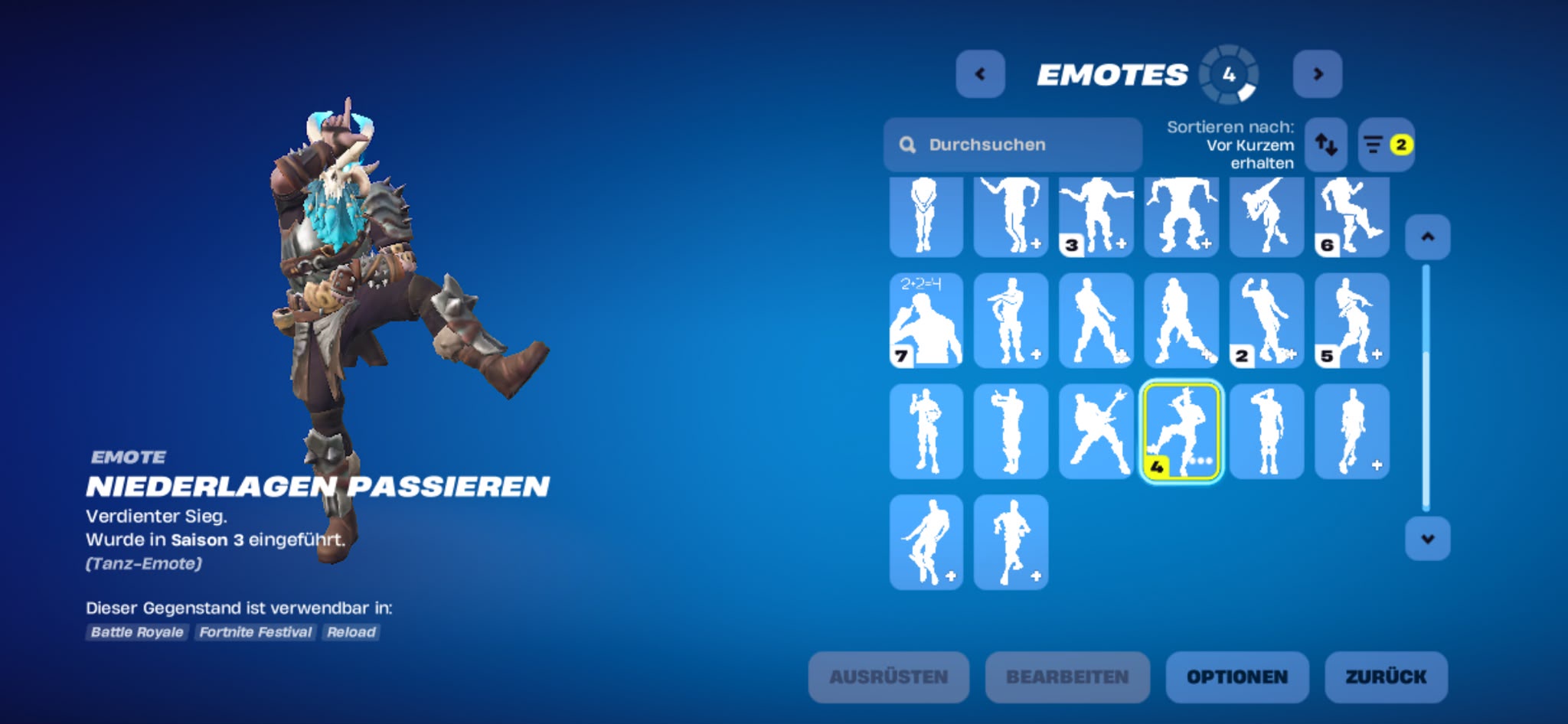 Zoey | Wingman | 35 Skins | Season 4 | Level 197