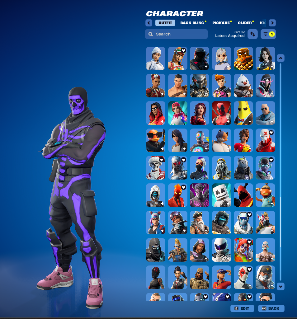 Black Knight | Reaper | 255 Skins | Level 2120 | Full Email - Image 4