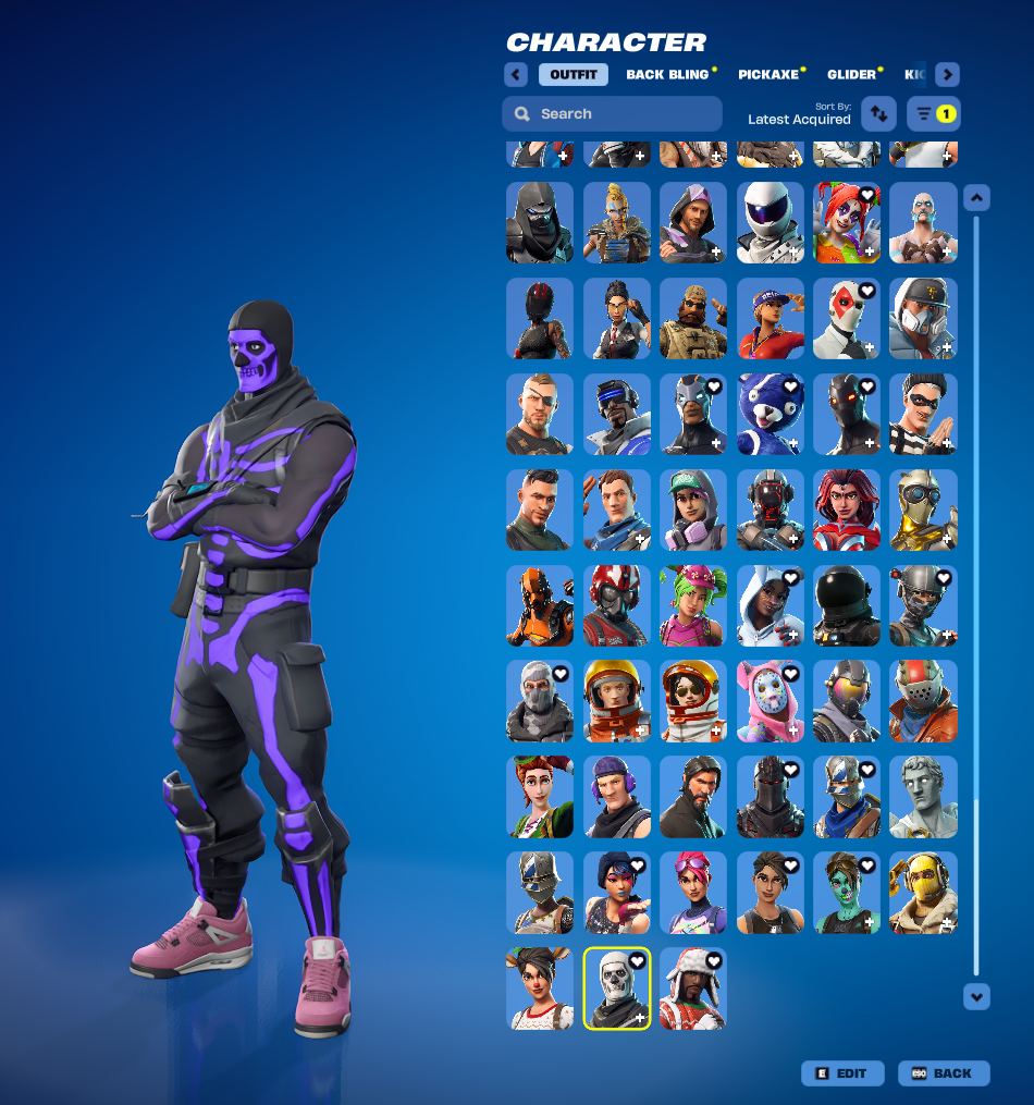 Black Knight | Reaper | 255 Skins | Level 2120 | Full Email - Image 5