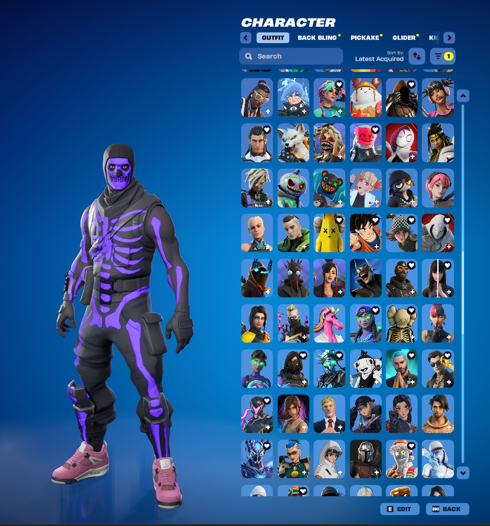 Black Knight | Reaper | 255 Skins | Level 2120 | Full Email - Image 3