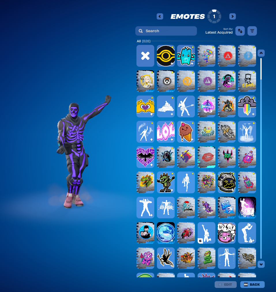 Black Knight | Reaper | 255 Skins | Level 2120 | Full Email - Image 20
