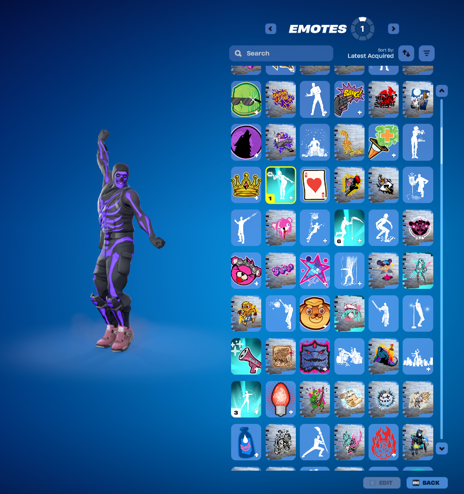 Black Knight | Reaper | 255 Skins | Level 2120 | Full Email - Image 21