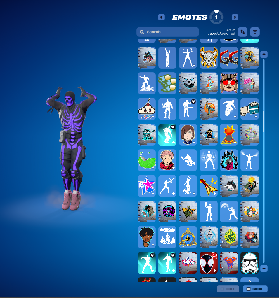 Black Knight | Reaper | 255 Skins | Level 2120 | Full Email - Image 23