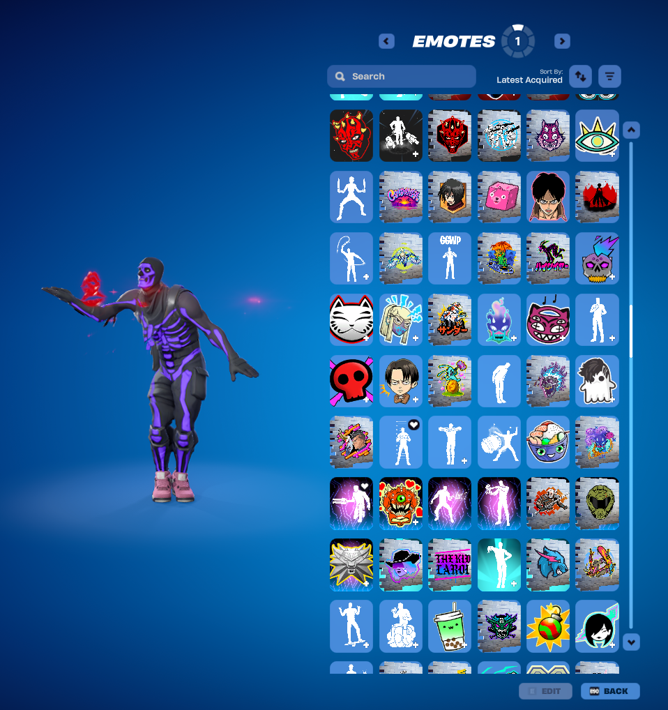 Black Knight | Reaper | 255 Skins | Level 2120 | Full Email - Image 24