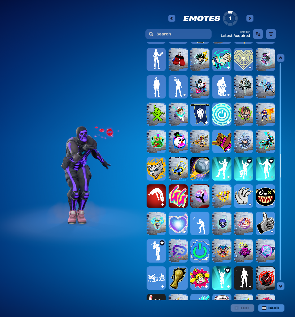 Black Knight | Reaper | 255 Skins | Level 2120 | Full Email - Image 25
