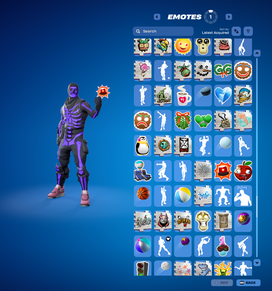 Black Knight | Reaper | 255 Skins | Level 2120 | Full Email - Image 28