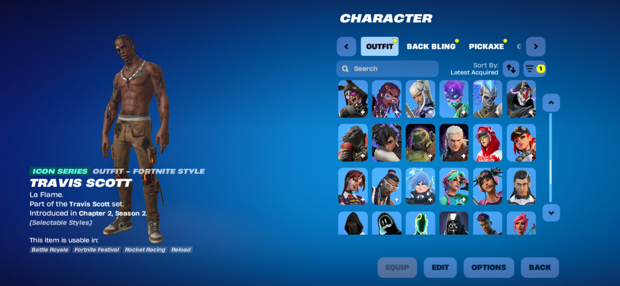 Travis Scott | Doom Slayer | 93 Skins | Level 1327 - Image 4