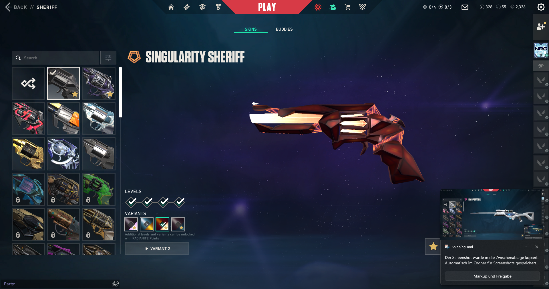 PC | Platinum Peak | Reaver Karambit | Champions 2023 Vandal | 102 Skins | Full Email - Image 6