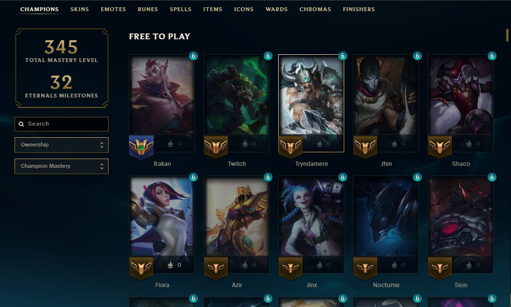 Iron I | 91 Champions | 91 Skins | 22 Legendary Skins | Full Email - Image 4