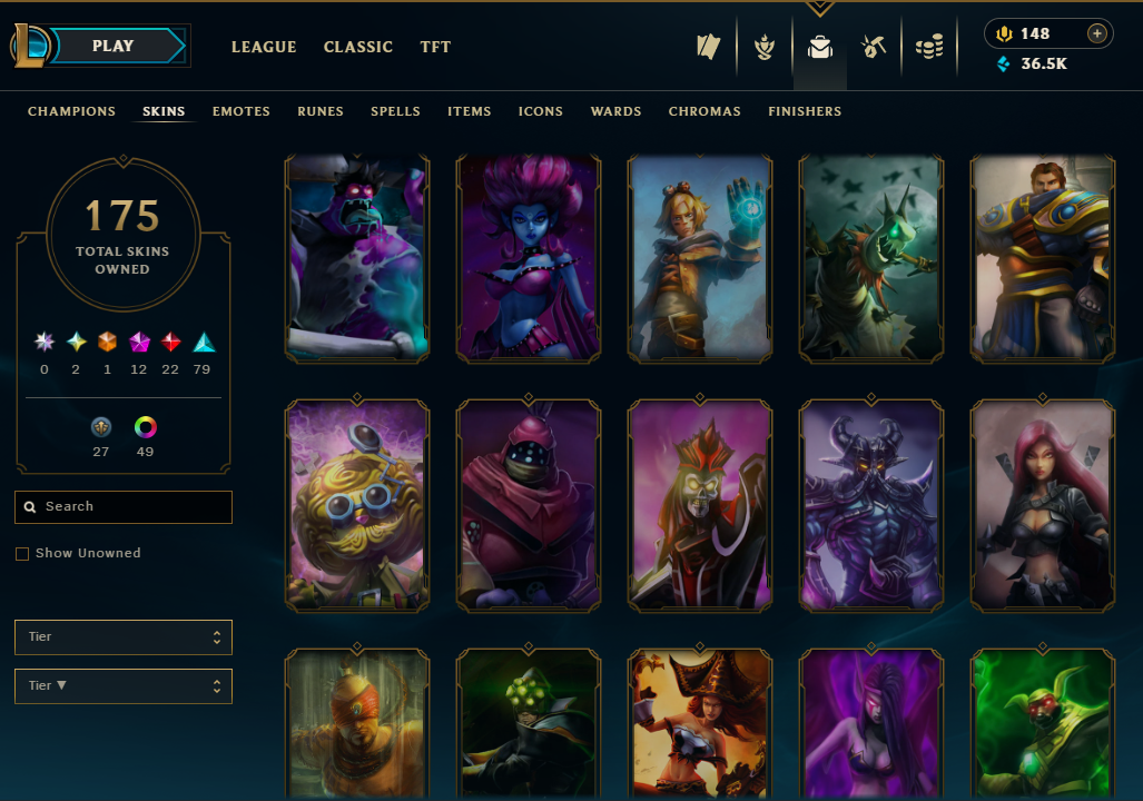 Iron I | 91 Champions | 91 Skins | 22 Legendary Skins | Full Email - Image 18