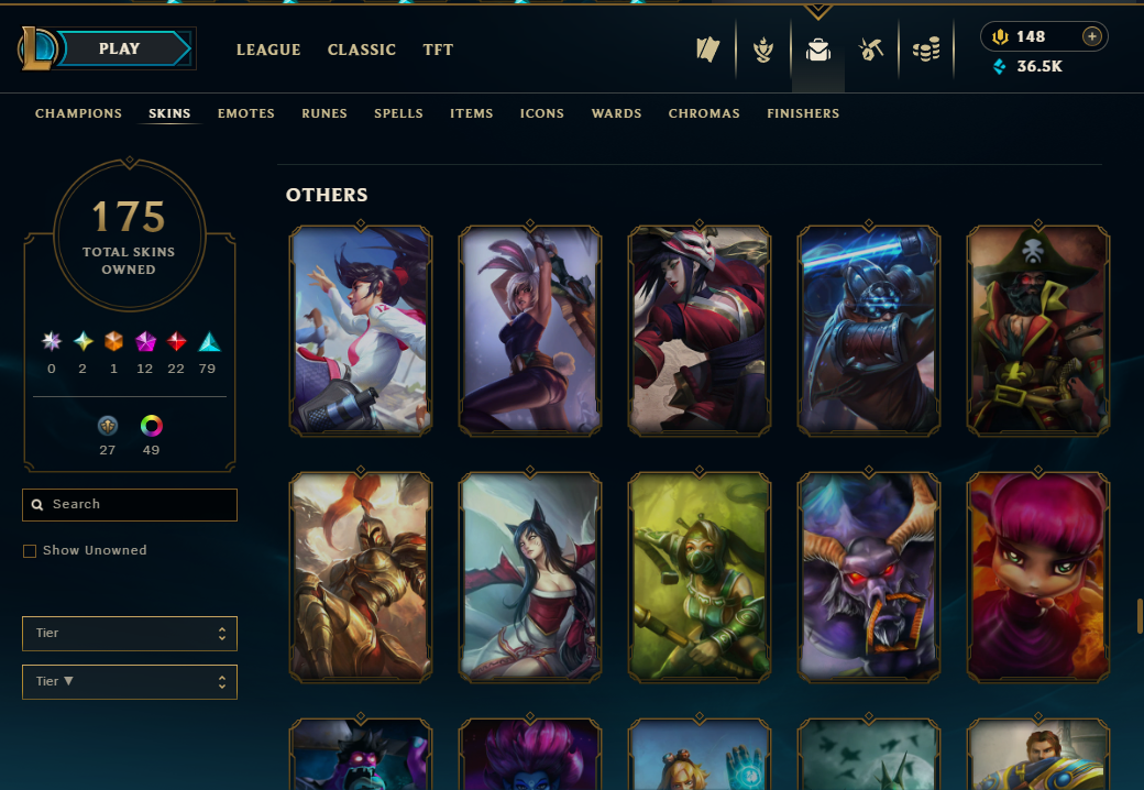 Iron I | 91 Champions | 91 Skins | 22 Legendary Skins | Full Email - Image 17