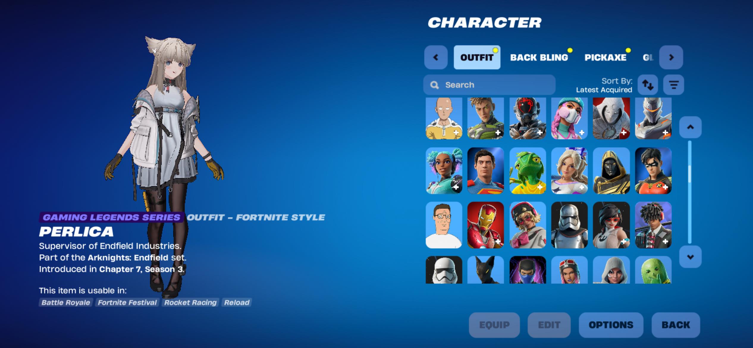 Goku Black | Perlica | 232 Skins | Chapter 5 Season 1 | Level 1932 | Full Email - Image 4