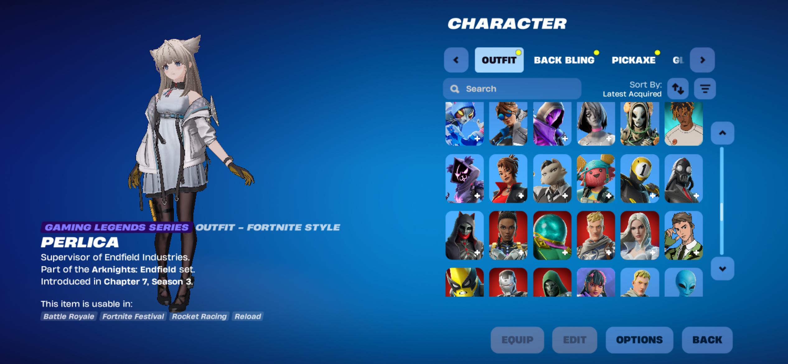 Goku Black | Perlica | 232 Skins | Chapter 5 Season 1 | Level 1932 | Full Email - Image 7