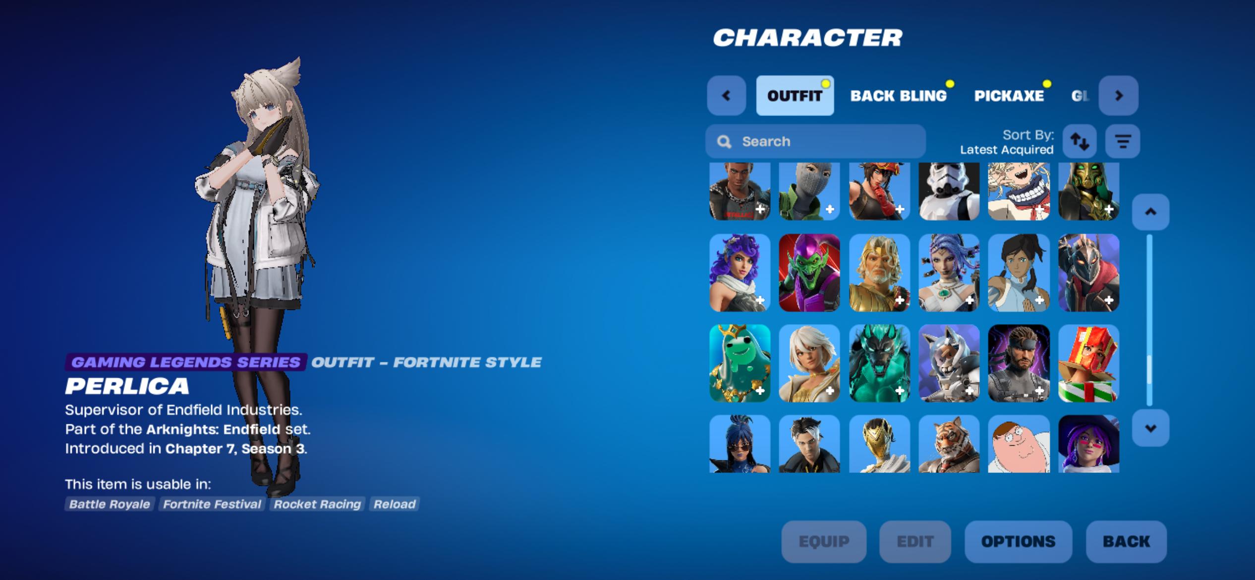 Goku Black | Perlica | 232 Skins | Chapter 5 Season 1 | Level 1932 | Full Email - Image 9