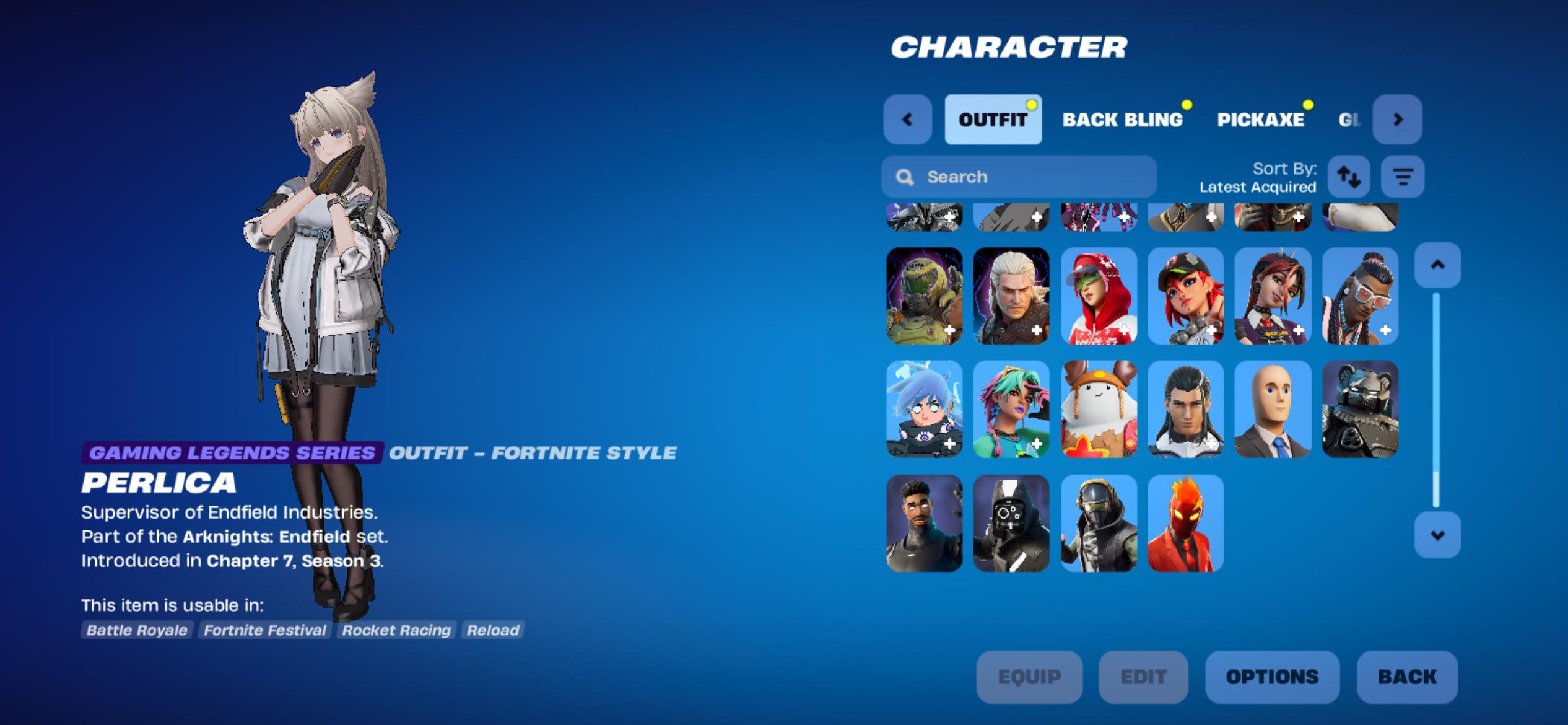 Goku Black | Perlica | 232 Skins | Chapter 5 Season 1 | Level 1932 | Full Email - Image 11