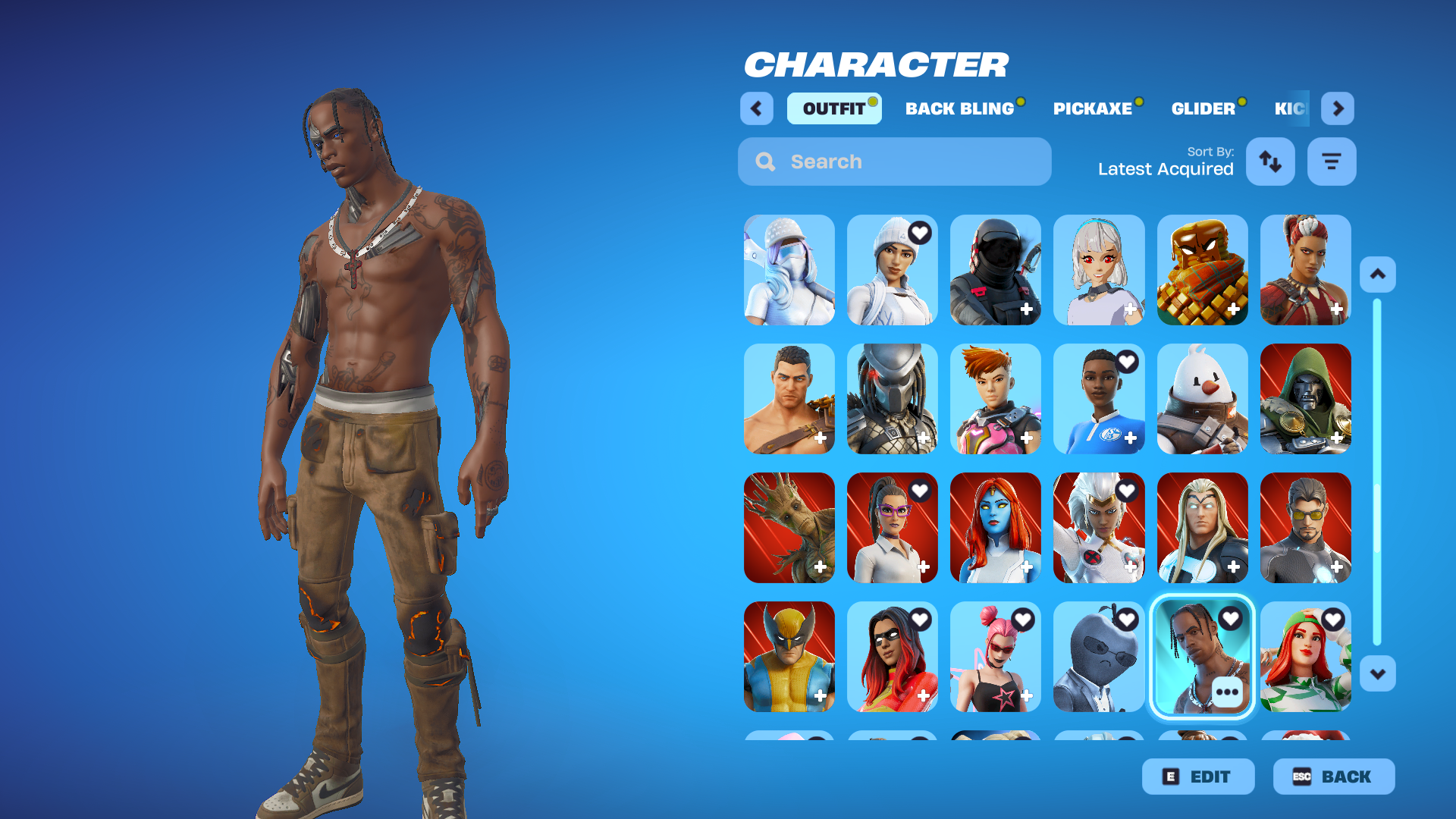 Travis Scott | Rebirth Raven | Lara Croft | 166 Skins | Chapter 1 Season 3 | Level 3535 | Full Email - Image 5