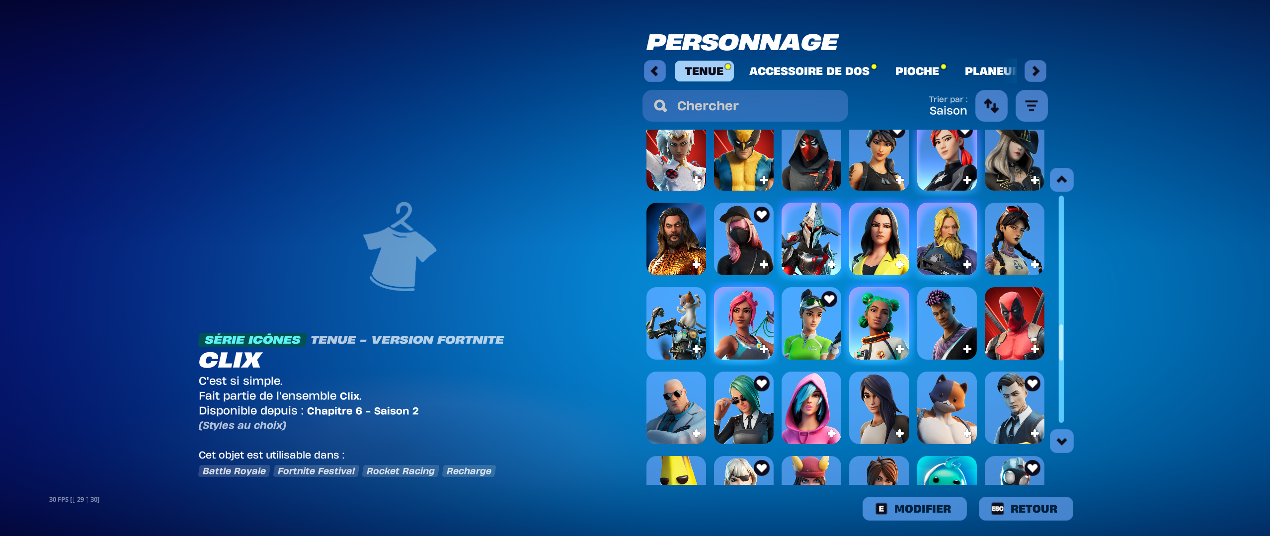 234 Skins | Chapter 1 Season 8 | Level 112 | Full Email - Image 3