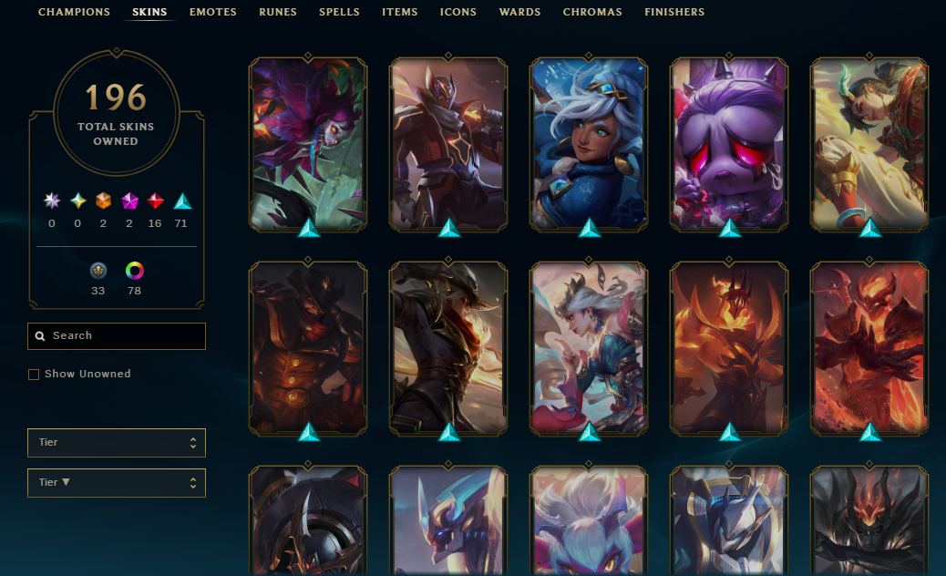 Platinum Peak | 173 Champions | 196 Skins - Image 6
