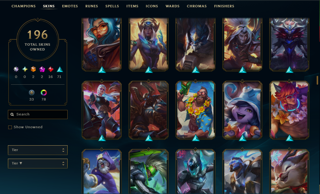 Platinum Peak | 173 Champions | 196 Skins - Image 7