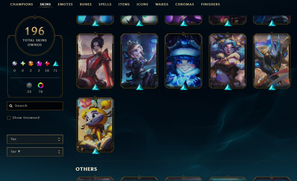 Platinum Peak | 173 Champions | 196 Skins - Image 8