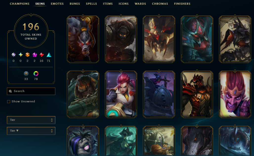 Platinum Peak | 173 Champions | 196 Skins - Image 10