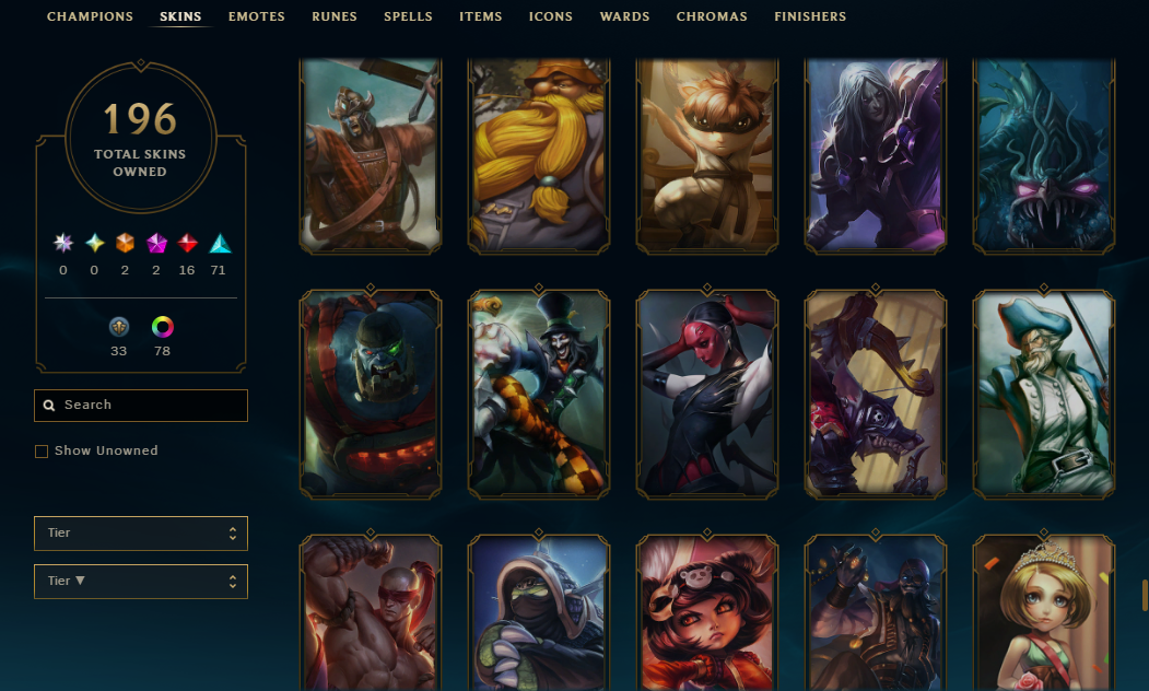 Platinum Peak | 173 Champions | 196 Skins - Image 12