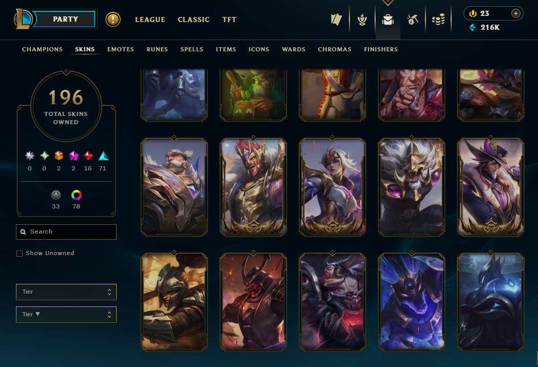 Platinum Peak | 173 Champions | 196 Skins - Image 13
