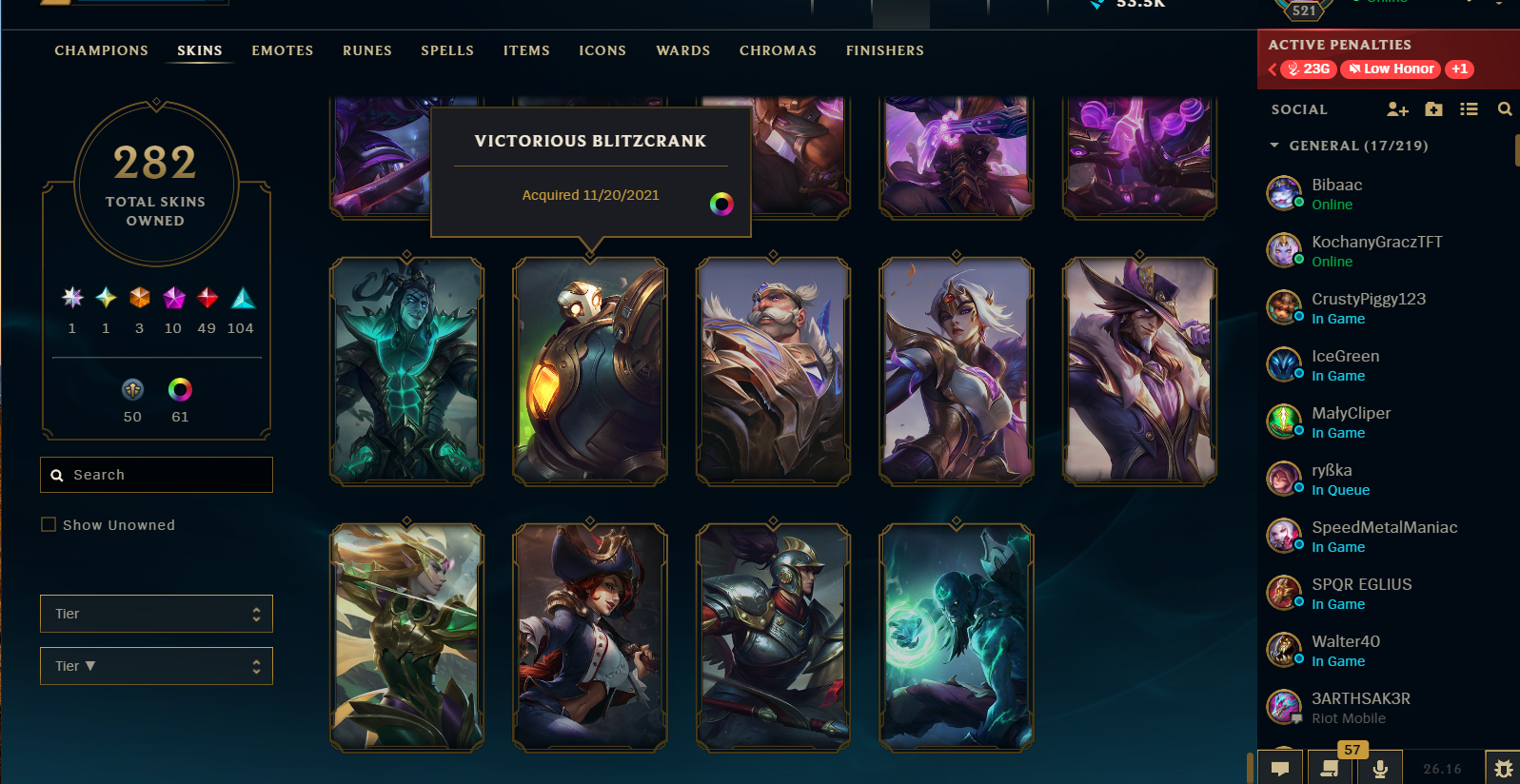 Emerald Peak | 173 Champions | 282 Skins | Full Email - Image 22