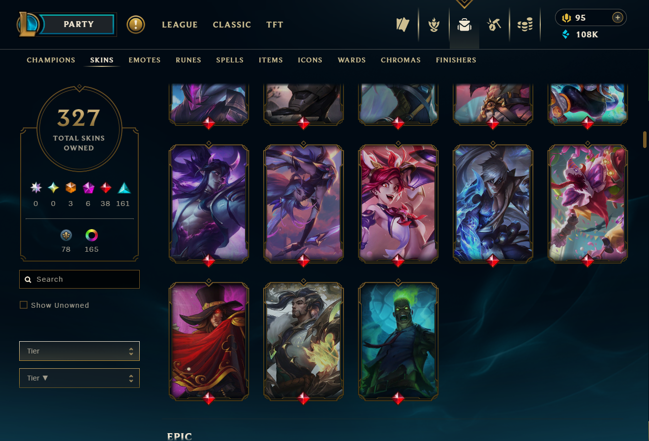 Platinum Peak | 173 Champions | 199 Skins | Full Email - Image 6