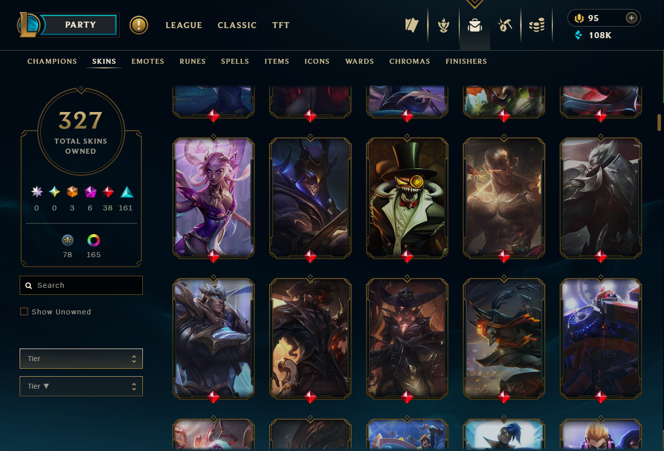 Platinum Peak | 173 Champions | 199 Skins | Full Email - Image 4