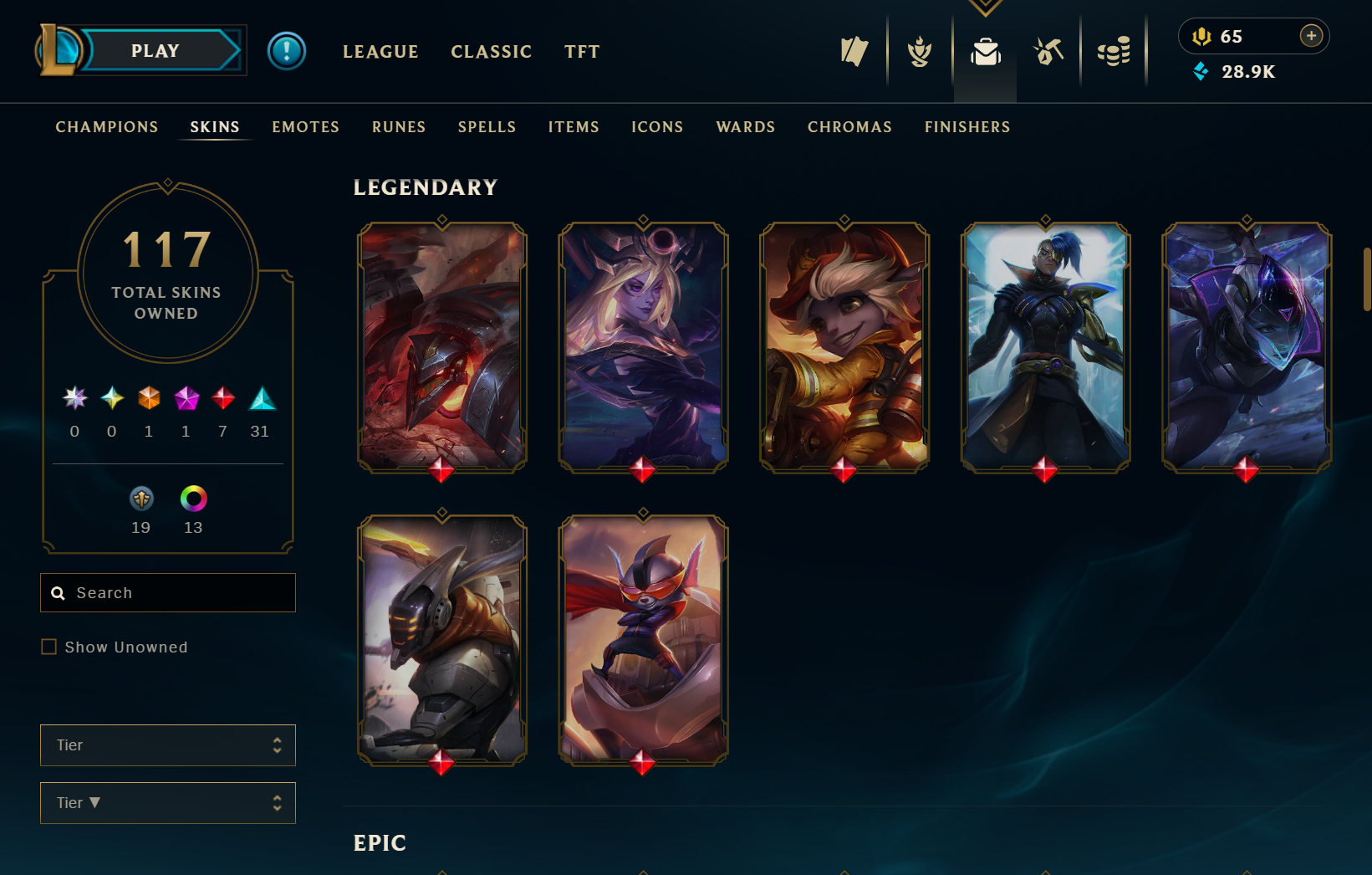 Emerald Peak | 143 Champions | 55 Skins | 7 Legendary Skins | Full Email - Image 4