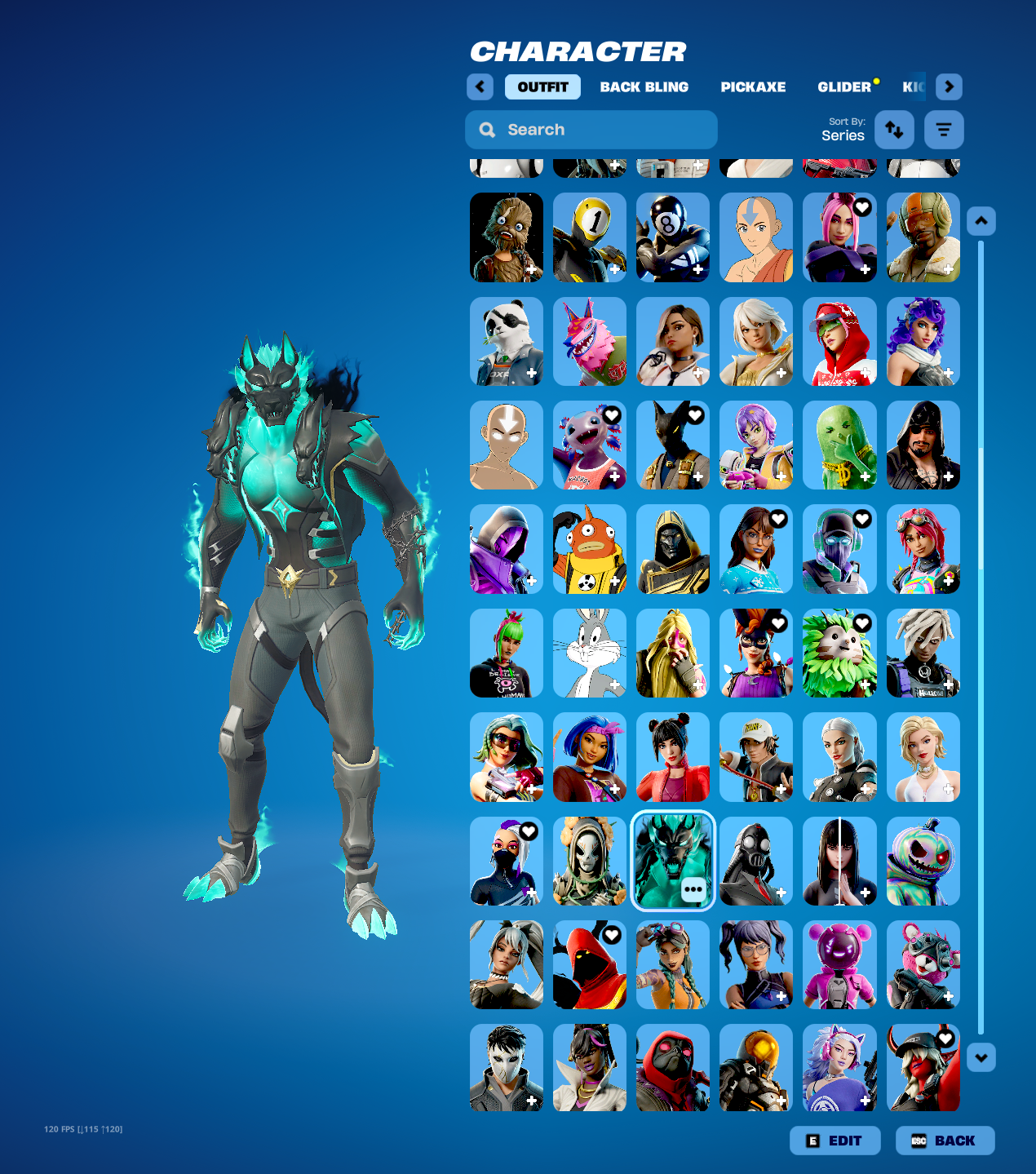 Shimmerdusk | Ares | 400 Skins | Chapter 1 Season 8 | Level 4836 | Full Email - Image 3