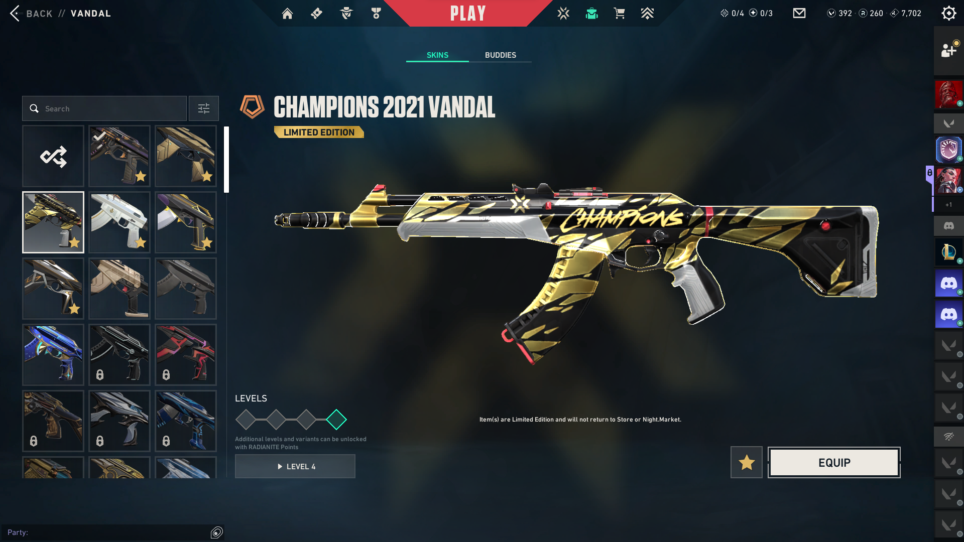 PC | Ascendant Peak | Champions 2021 Karambit + Vandal | 66 Skins | Full Email - Image 5