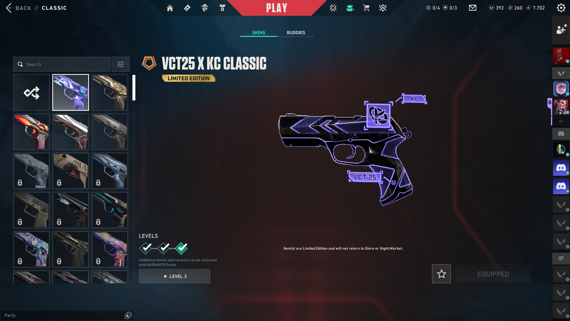 PC | Ascendant Peak | Champions 2021 Karambit + Vandal | 66 Skins | Full Email
