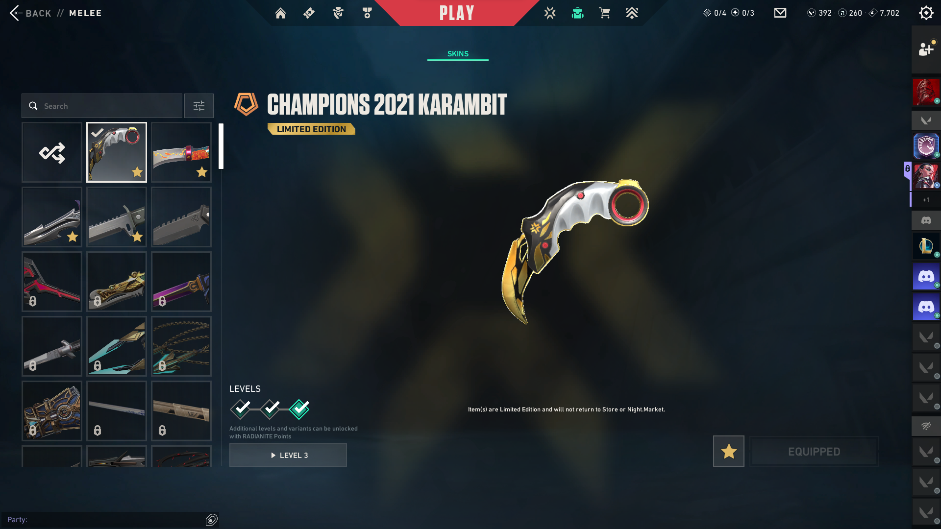 PC | Ascendant Peak | Champions 2021 Karambit + Vandal | 66 Skins | Full Email - Image 6