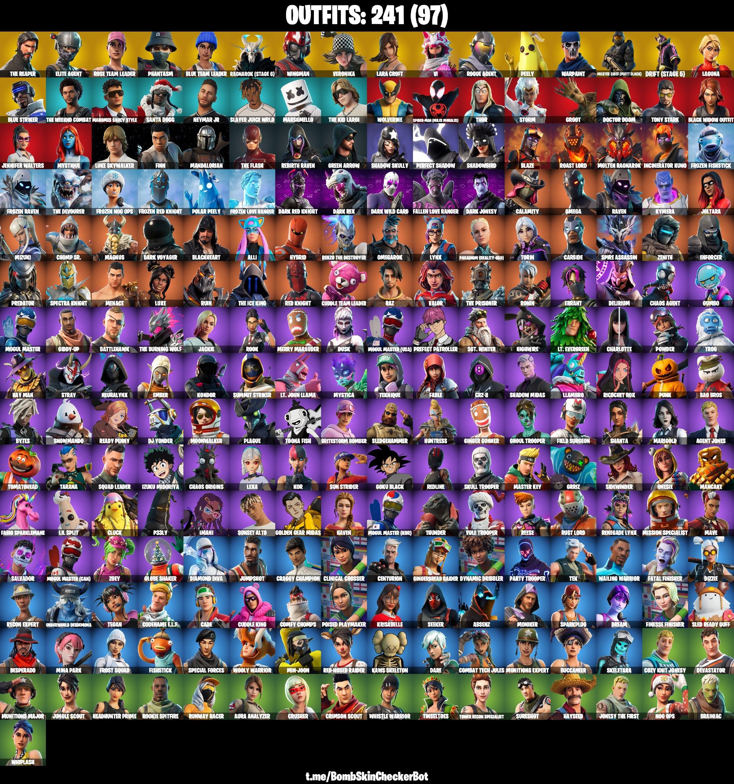 Drift | DJ Yonder | 241 Skins | Season 3 | Level 1777