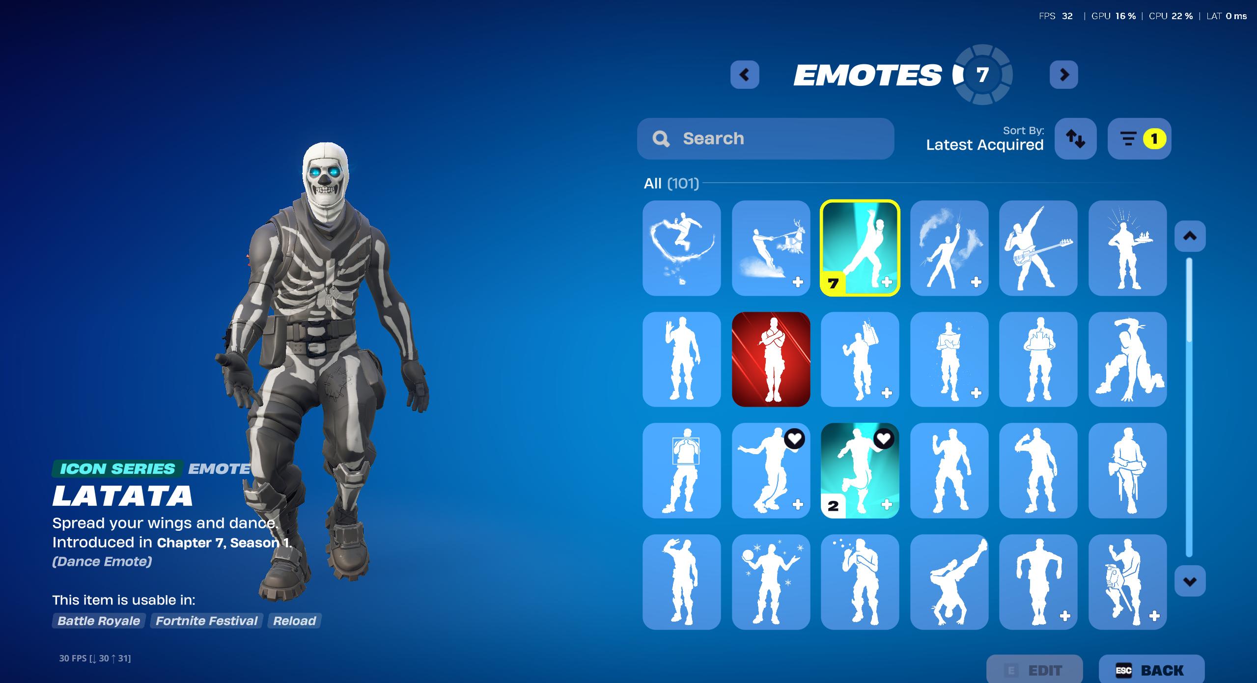 IKONIK | Black Knight | Reaper | Skull Trooper | 122 Skins | Season 2 | Level 1249 | Full Email - Image 15