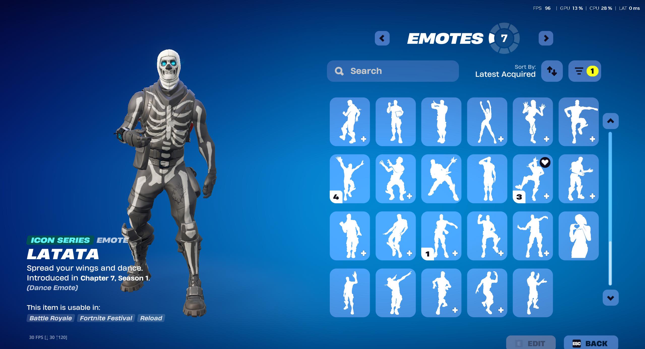IKONIK | Black Knight | Reaper | Skull Trooper | 122 Skins | Season 2 | Level 1249 | Full Email - Image 19