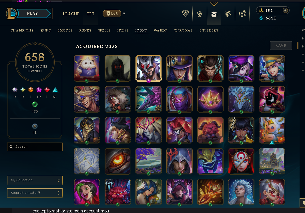 Master Peak | 170 Champions | 629 Skins | 80 Legendary Skins | Full Email - Image 5