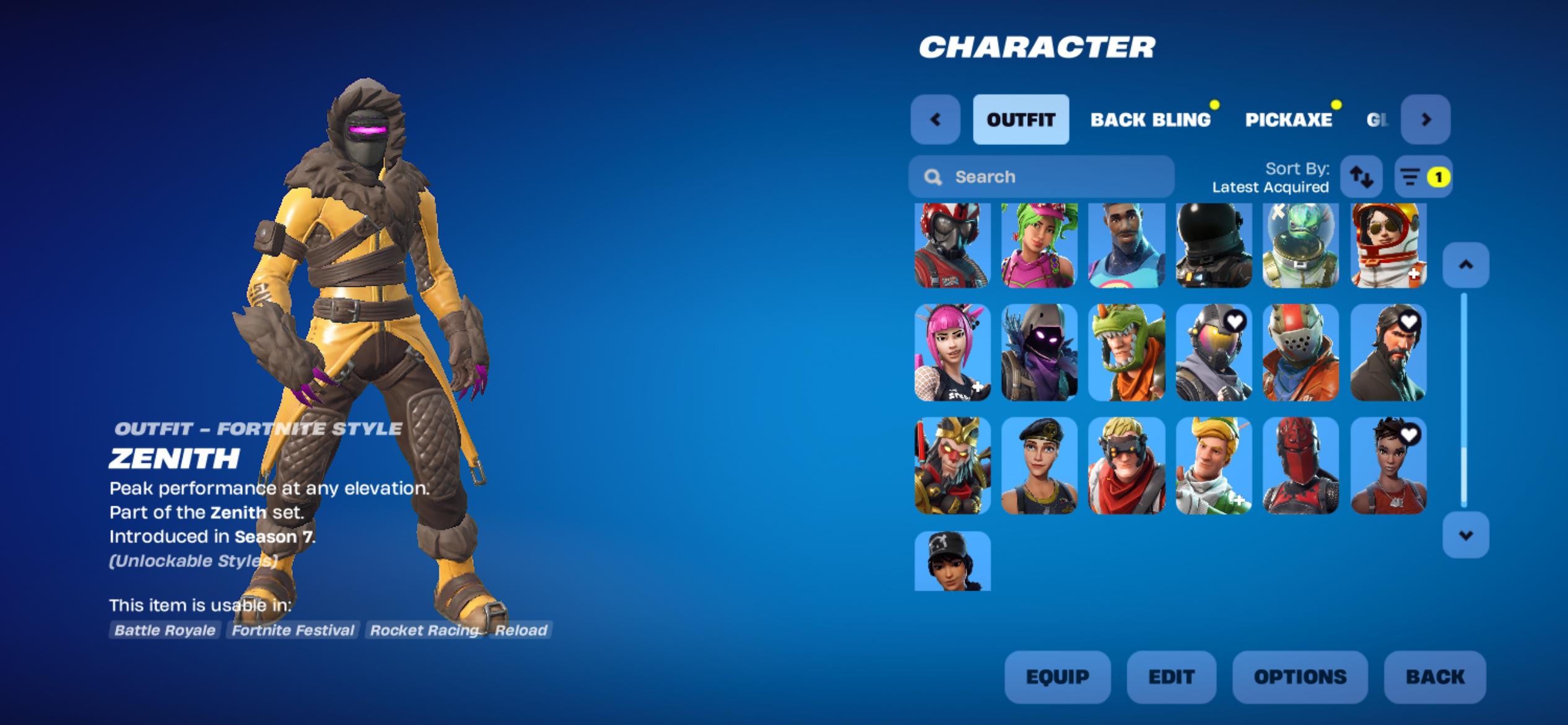 Omega | Reaper | Carbide | 103 Skins | Season 3 | Level 898 - Image 4