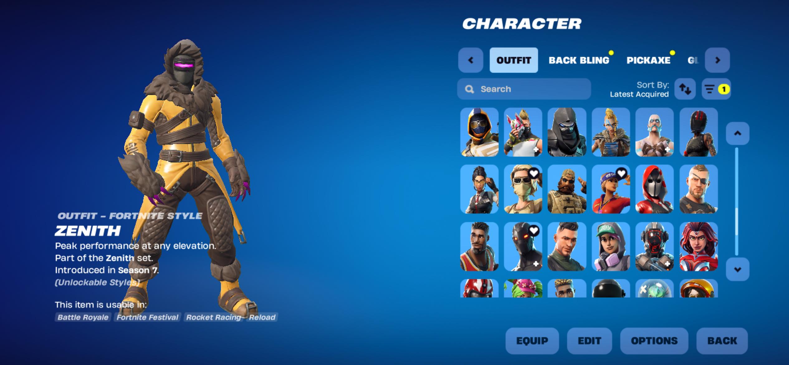 Omega | Reaper | Carbide | 103 Skins | Season 3 | Level 898 - Image 3